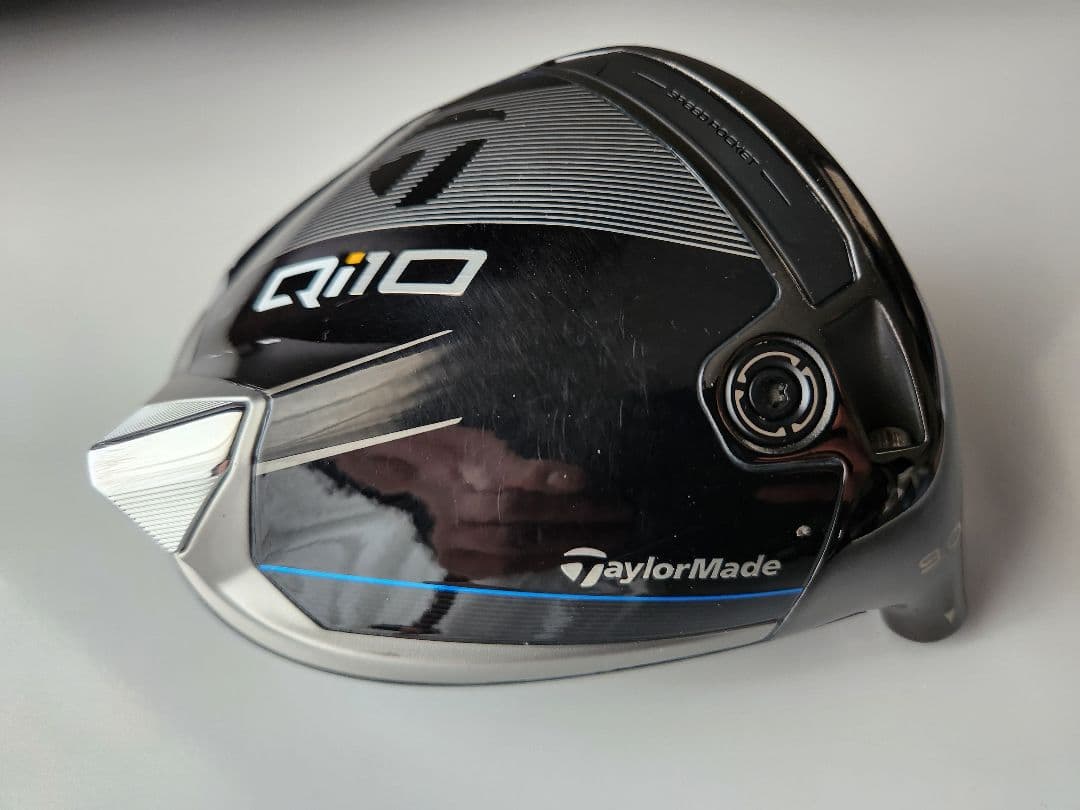 美品TaylorMade Qi10 ドライバー 9°コアモデル ヘッドのみHC有