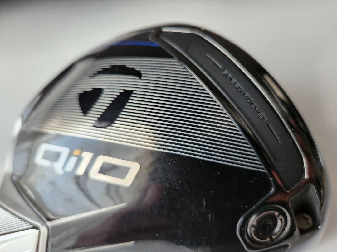 美品TaylorMade Qi10 ドライバー 9°コアモデル ヘッドのみHC有