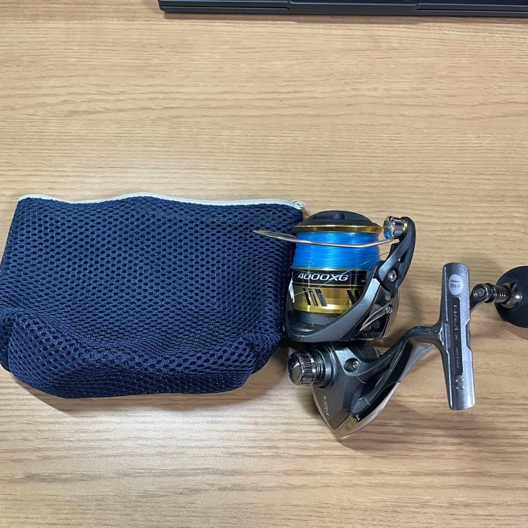 最終値下げ　SHIMANO NAViX 4000XG リール　ポーチ付