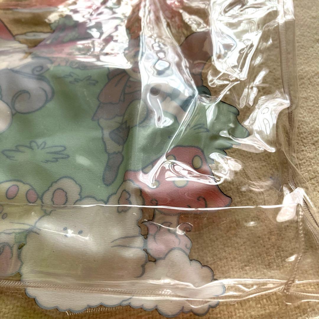 とんがり帽子のメモル　ビニールバッグ　プールバッグ　当時物　激レア