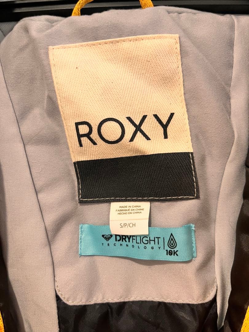 【着用1回・極美品】ROXY ロキシー スノーボードウェア ジャケット Sサイズ