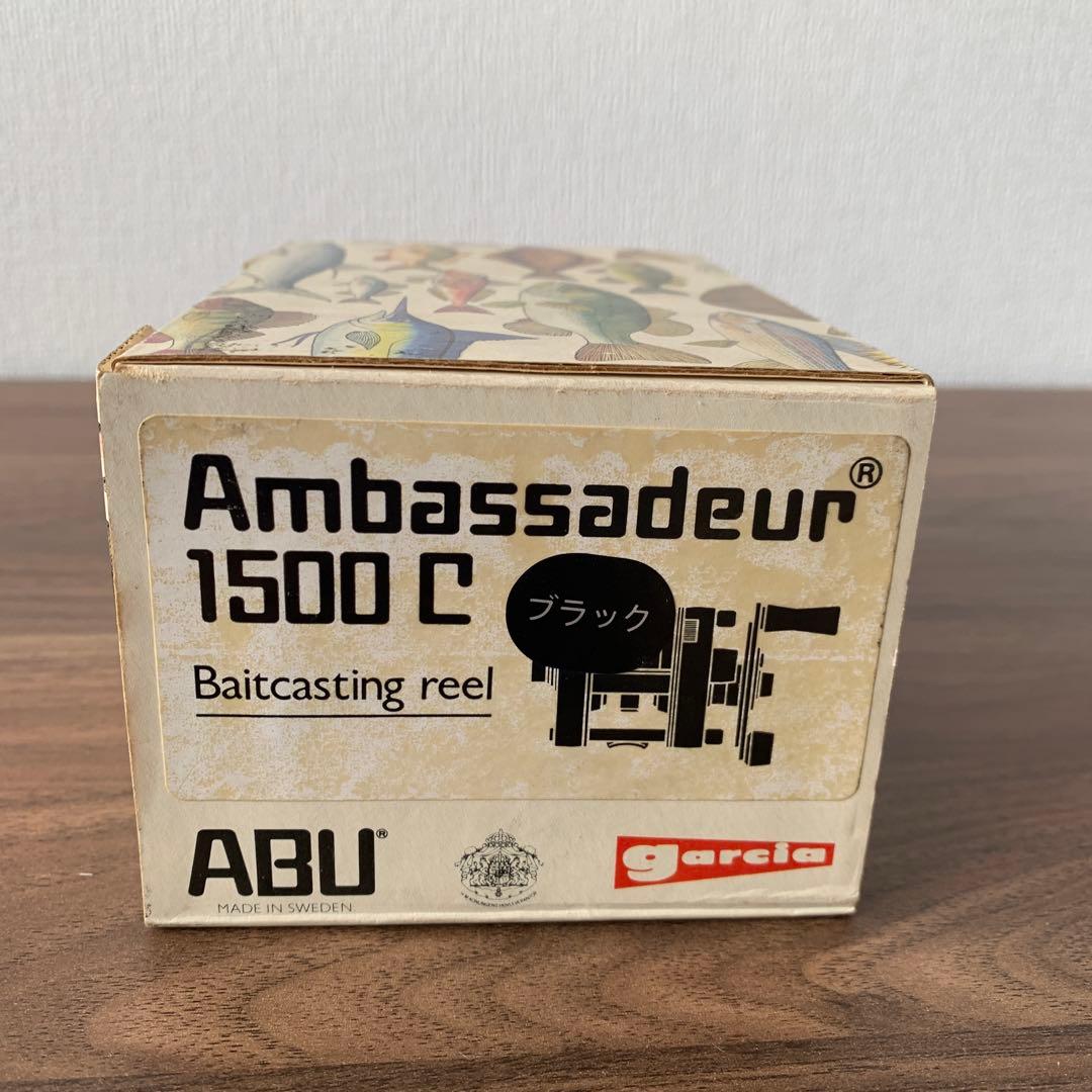 ABU Ambassadeur 1500 C ブラック ベイトリール新品未使用