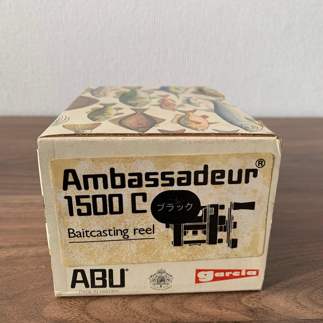 ABU Ambassadeur 1500 C ブラック ベイトリール新品未使用