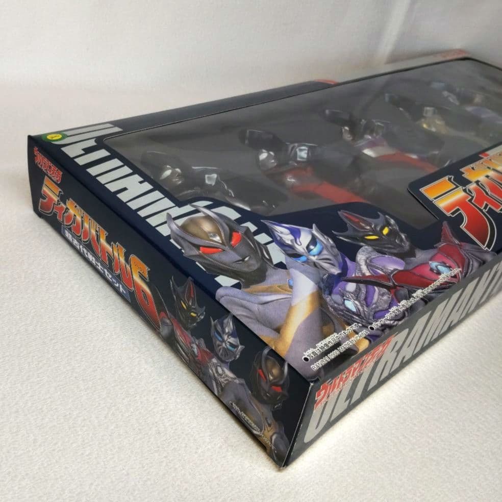 〈箱難あり未開封〉ティガバトル6 超古代戦士セット&会場限定版ウルトラマンティガ
