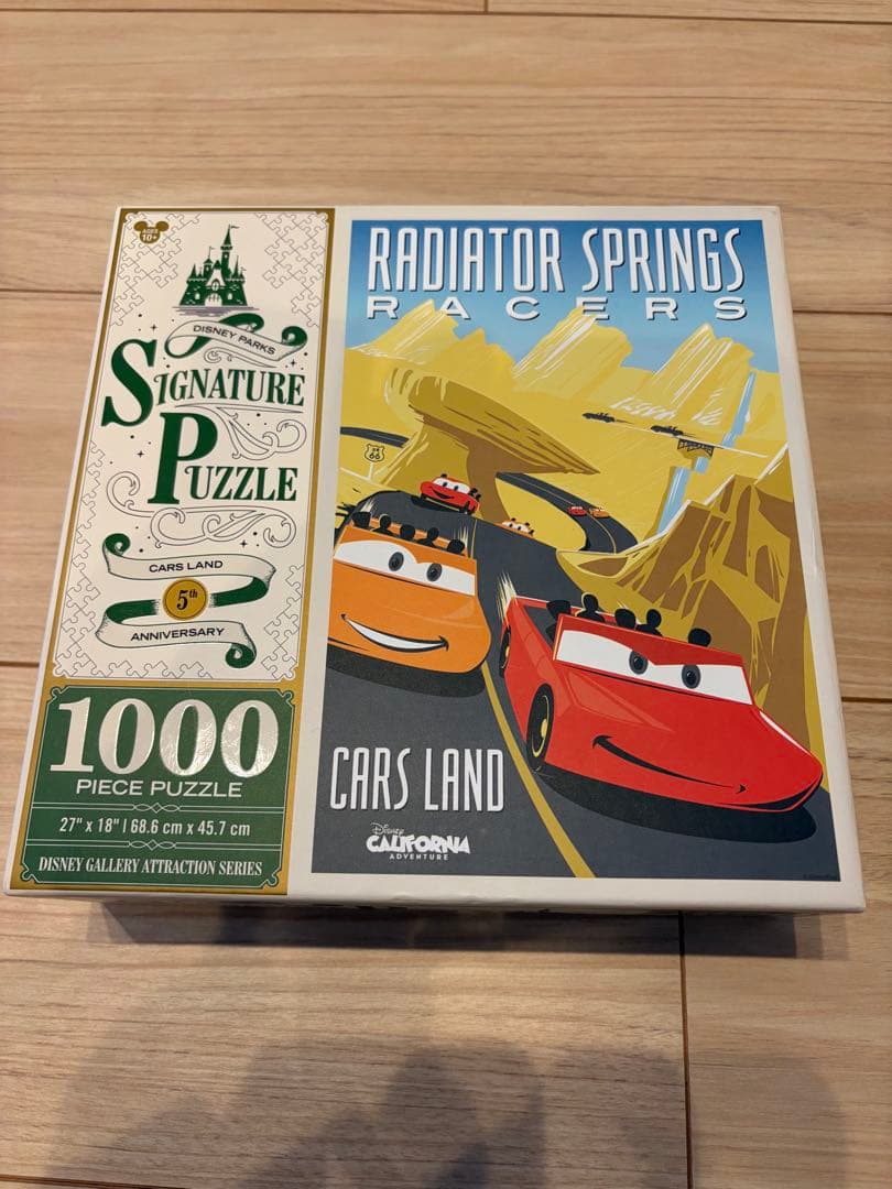 新品未開封　ディズニー　カーズランド 1000ピース　ジグソーパズル　海外限定品