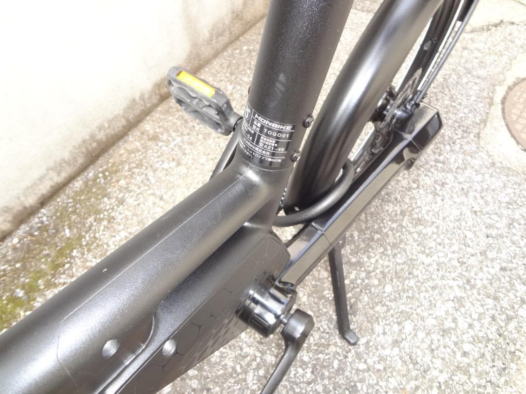 HONBIKE　動作確認済み TOGO01　折り畳み　電動アシスト自転車