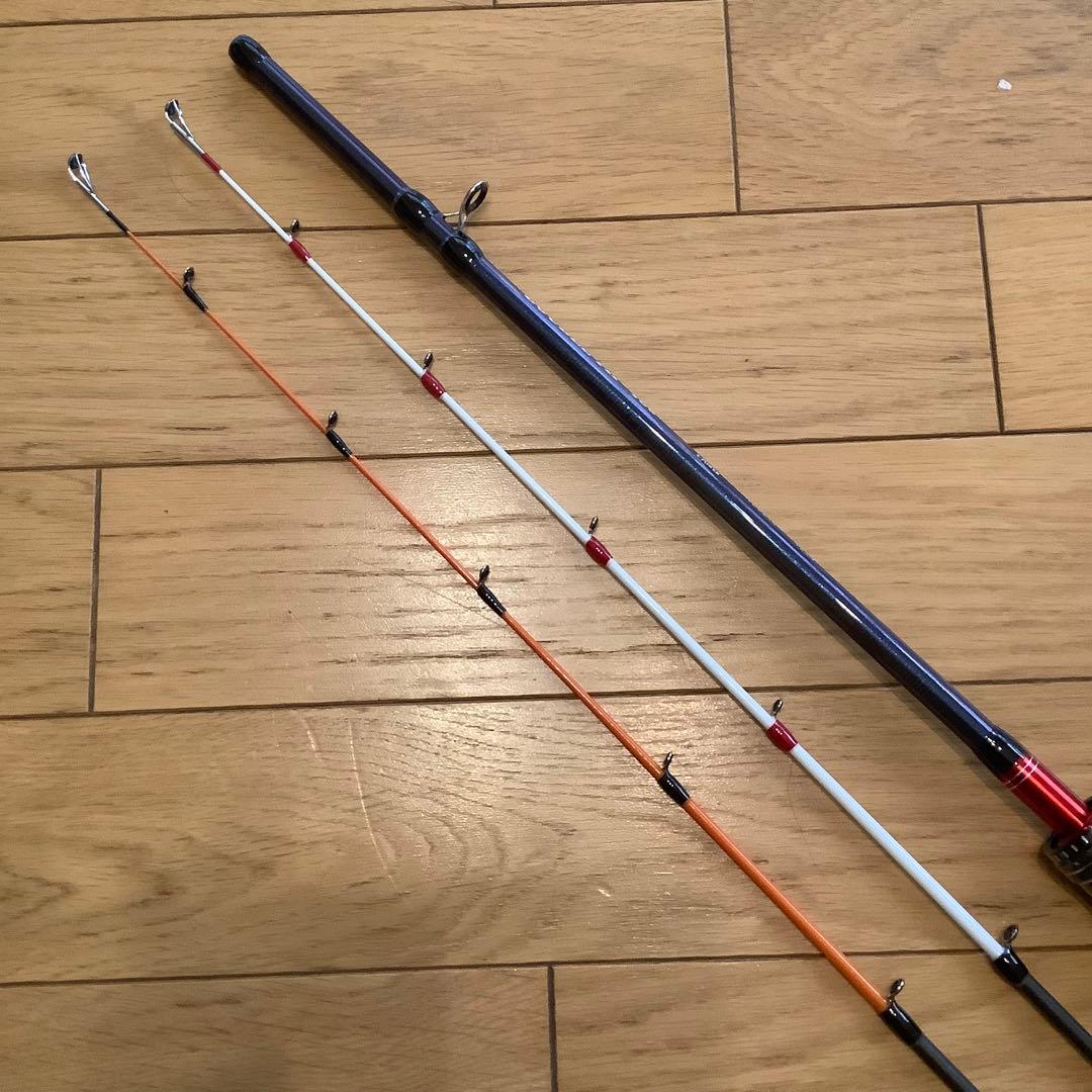 超便利2WAYティップ1.65m 2ピースMAX300g&ベイトリール