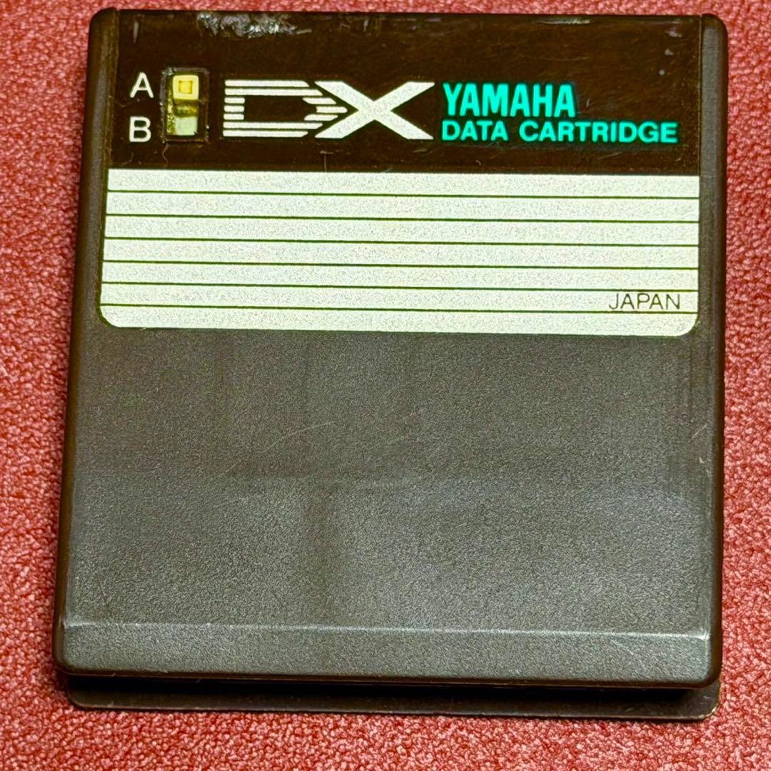 動作品 ケース カートリッジ付美品 ヤマハ DX7 61鍵デジタルシンセサイザー