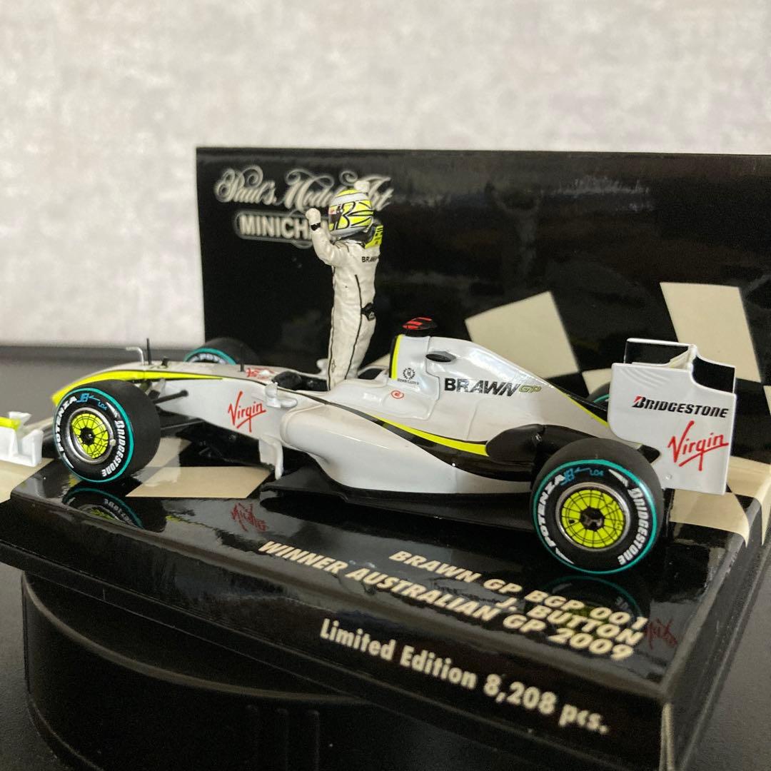 ミニチャンプス F1 ブラウンGP BGP 001 ジェイソンバトン