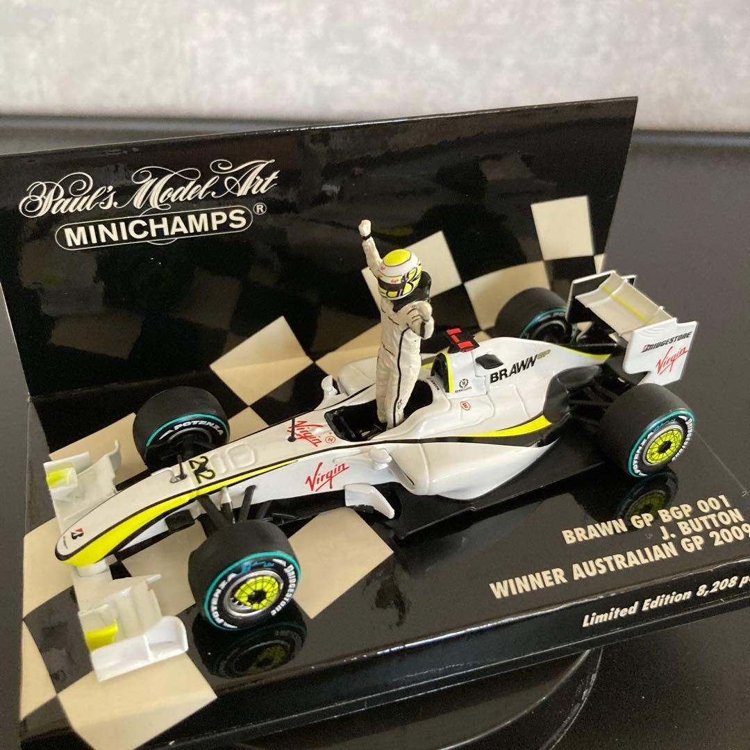 ミニチャンプス F1 ブラウンGP BGP 001 ジェイソンバトン