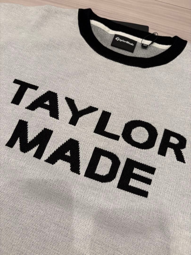 XO 新品未使用 TaylorMade M16792 ホワイト・白セーター