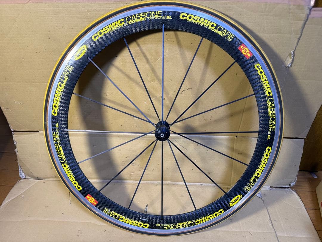 マビックコスミックカーボン　SSC フロントのみ