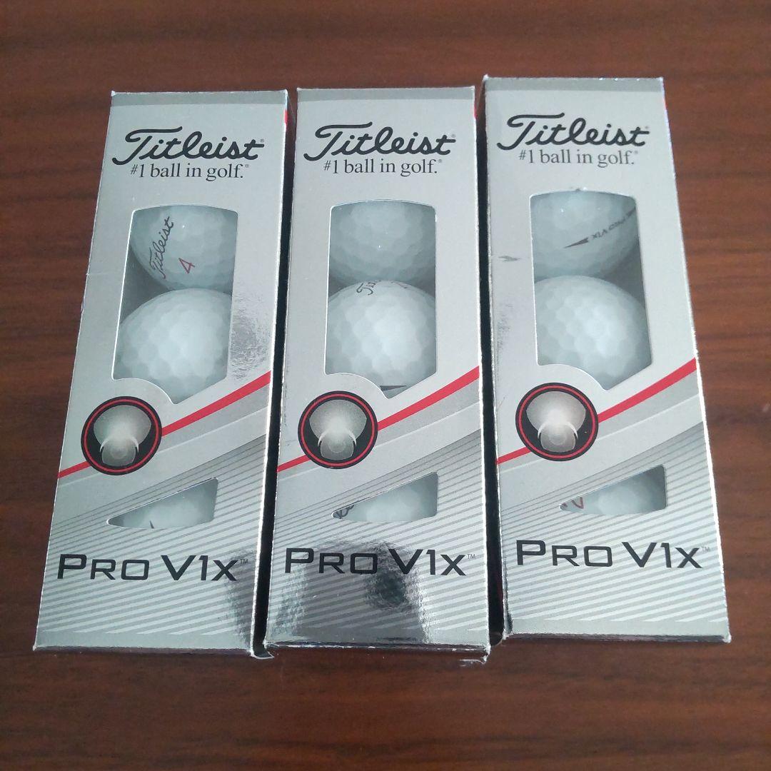 Titleist Pro V1 & Pro V1x ゴルフボール 6スリーブ
