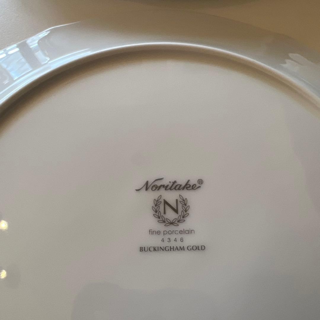 Noritake Buckingham Gold 皿　3枚