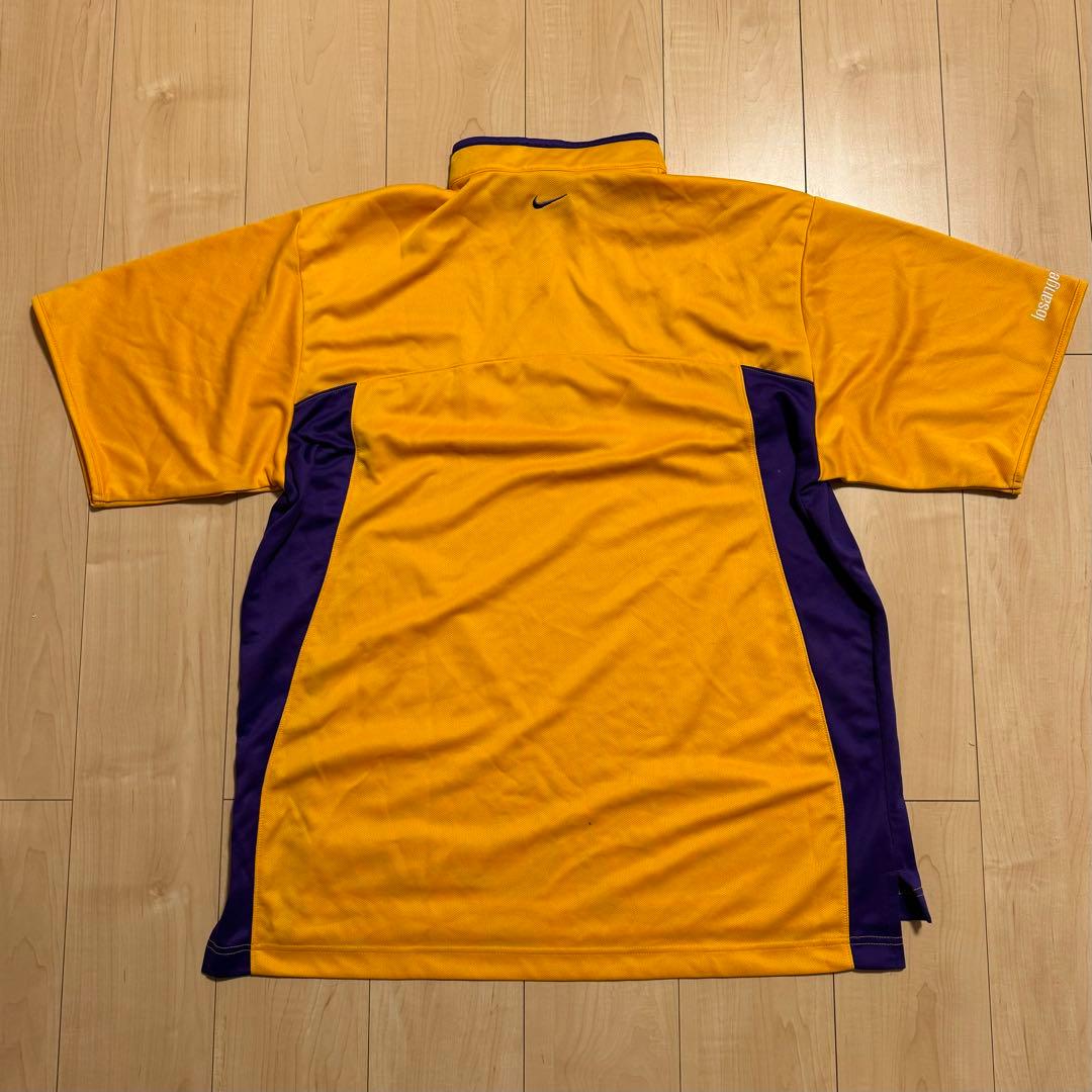 NBA LAKERS ウォームアップ シャツ ゲームシャツ レイカーズ NIKE
