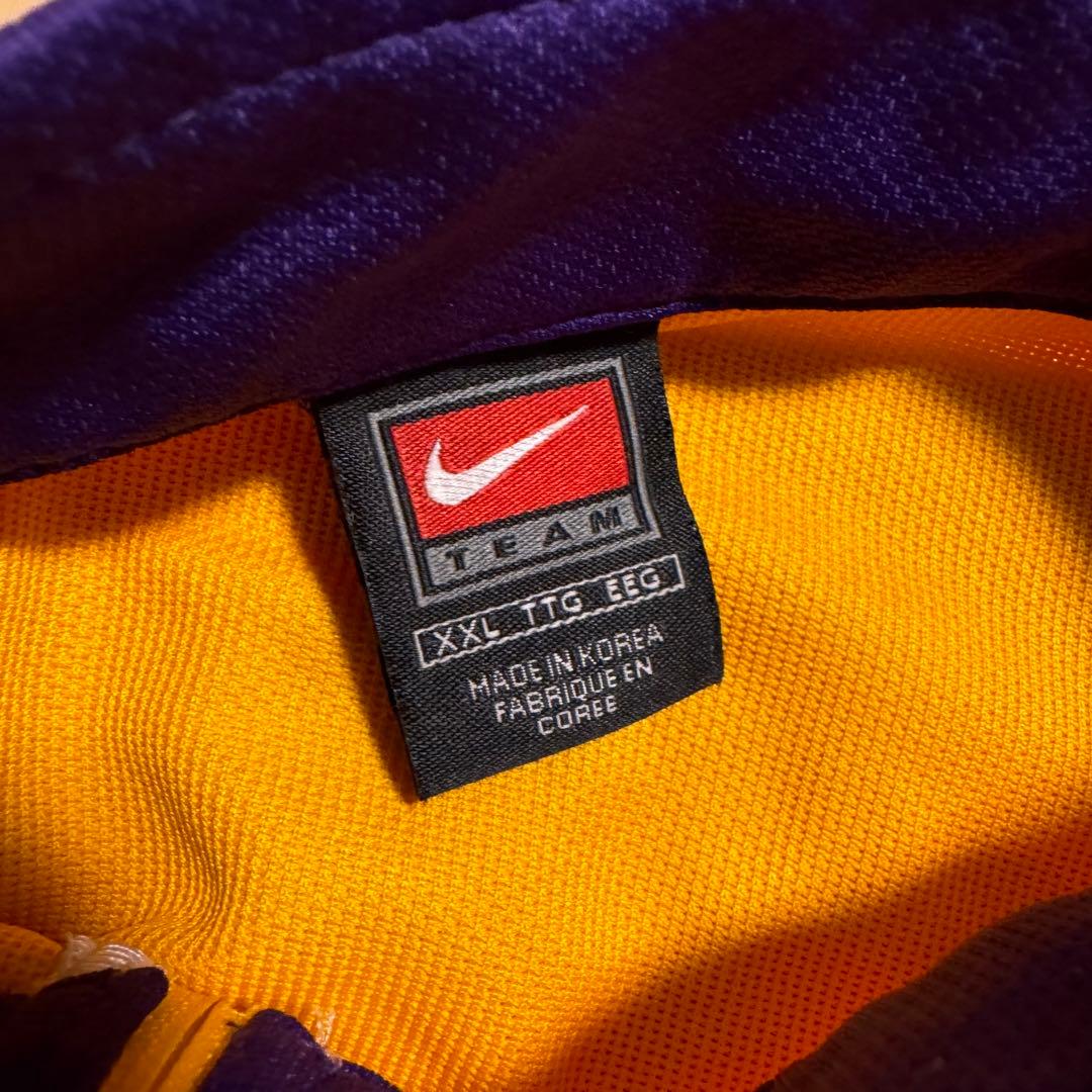 NBA LAKERS ウォームアップ シャツ ゲームシャツ レイカーズ NIKE