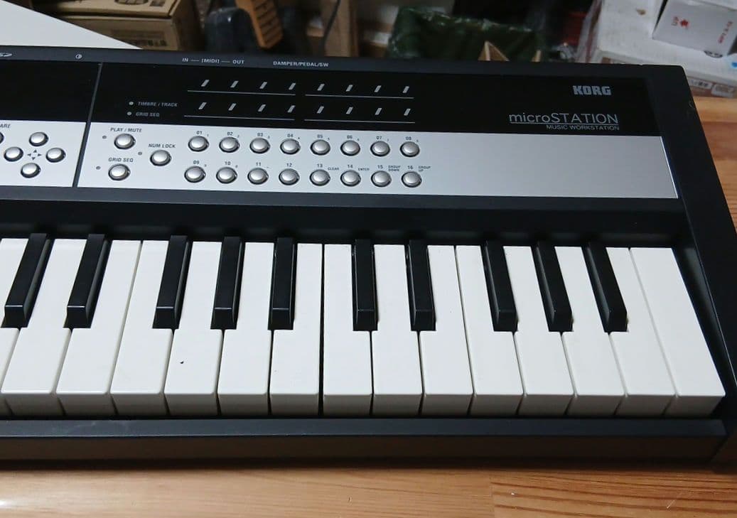値下げ！【美品】KORG microSTATION 　61鍵シンセサイザー