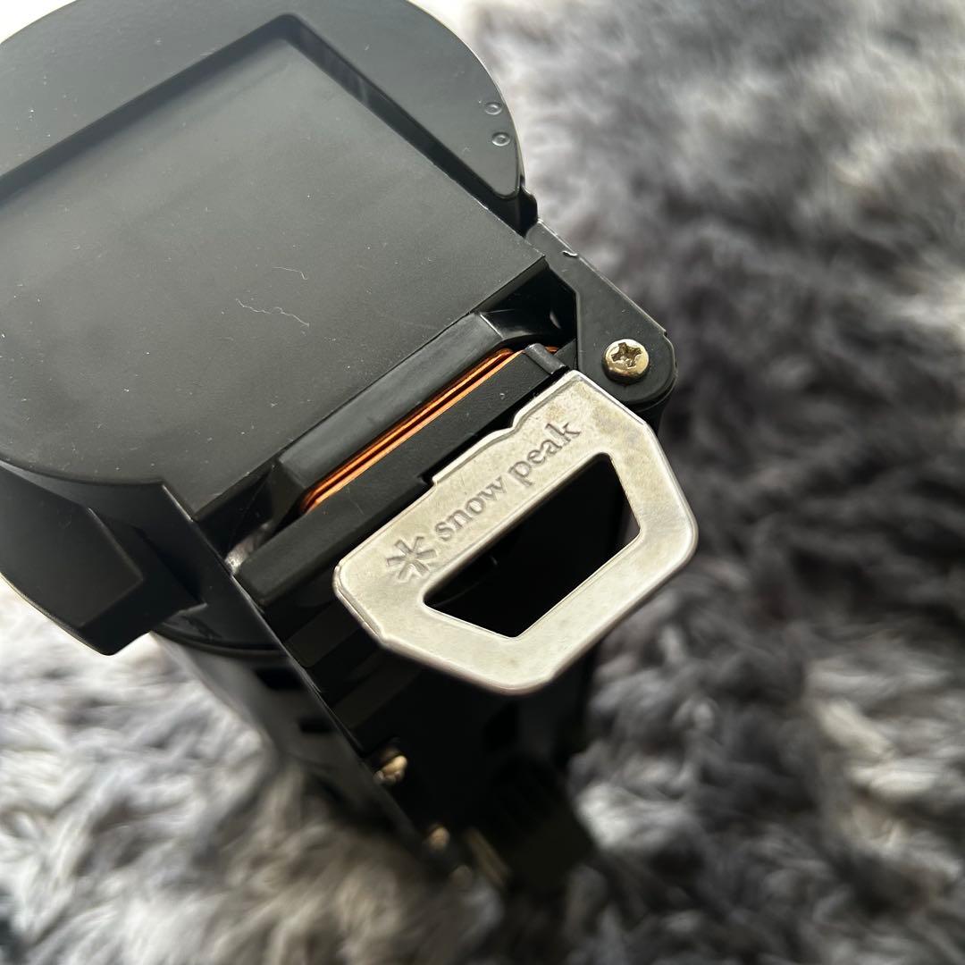 極美品✨peak　&CAMPバーナー　GS-600　ブラック