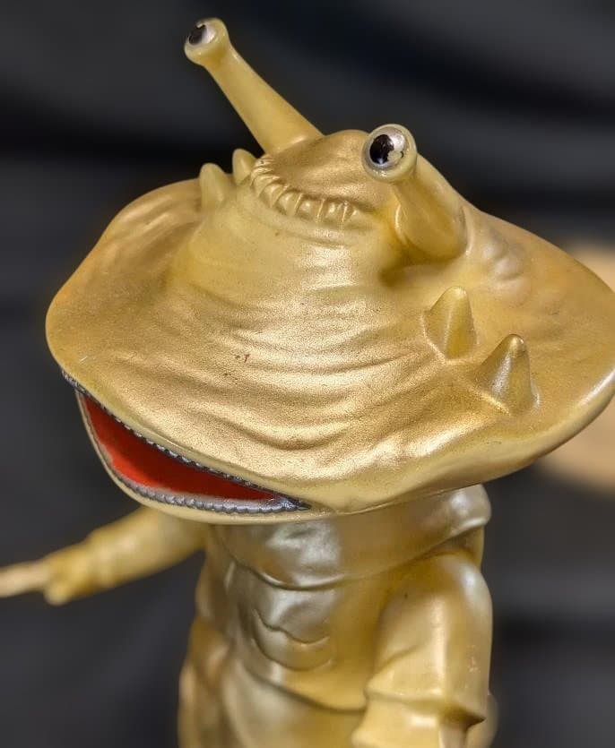 カネゴン「ウルトラQ」登場怪獣（ブルマァク復刻）ソフビフィギュア