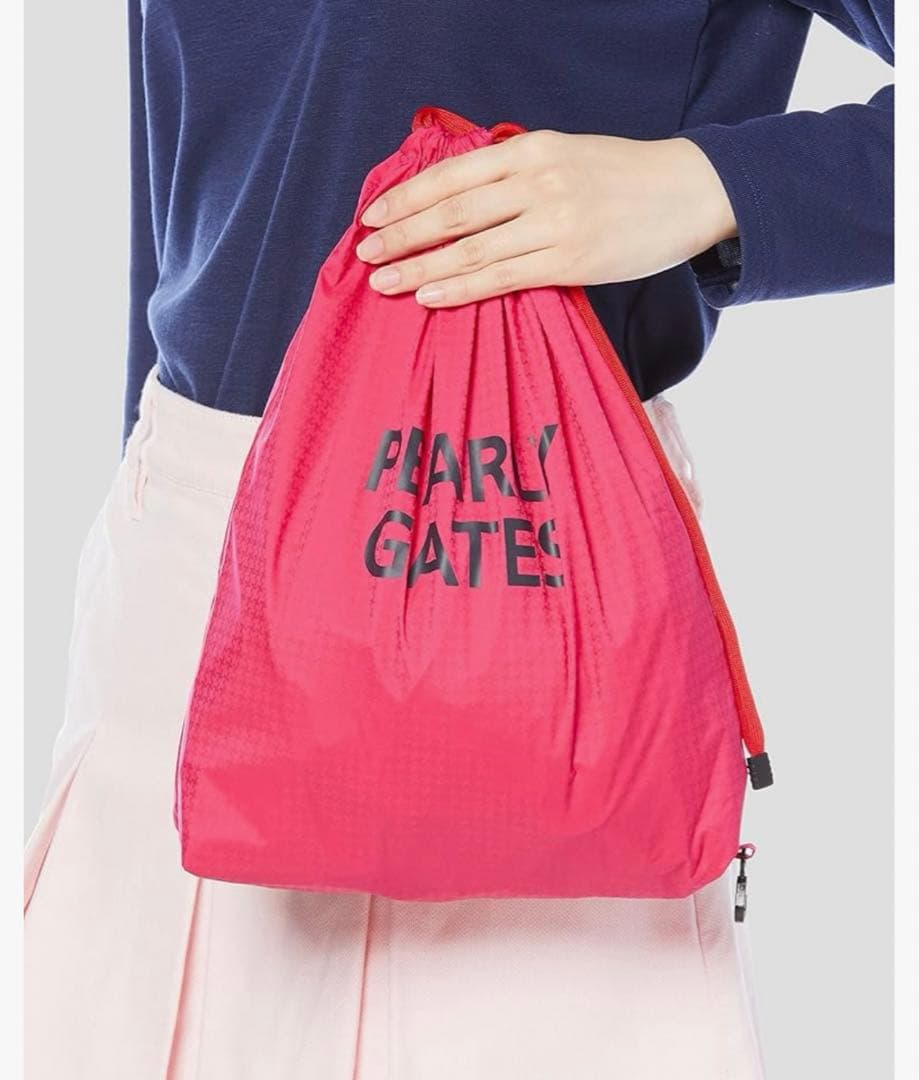 PEARLY GATES パーリーゲイツ　レインウエア　ブルゾン　ピンク　1