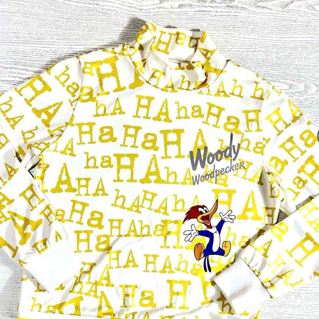 新品 CASTELBAJAC ウッドペッカー　モックネック プルオーバー