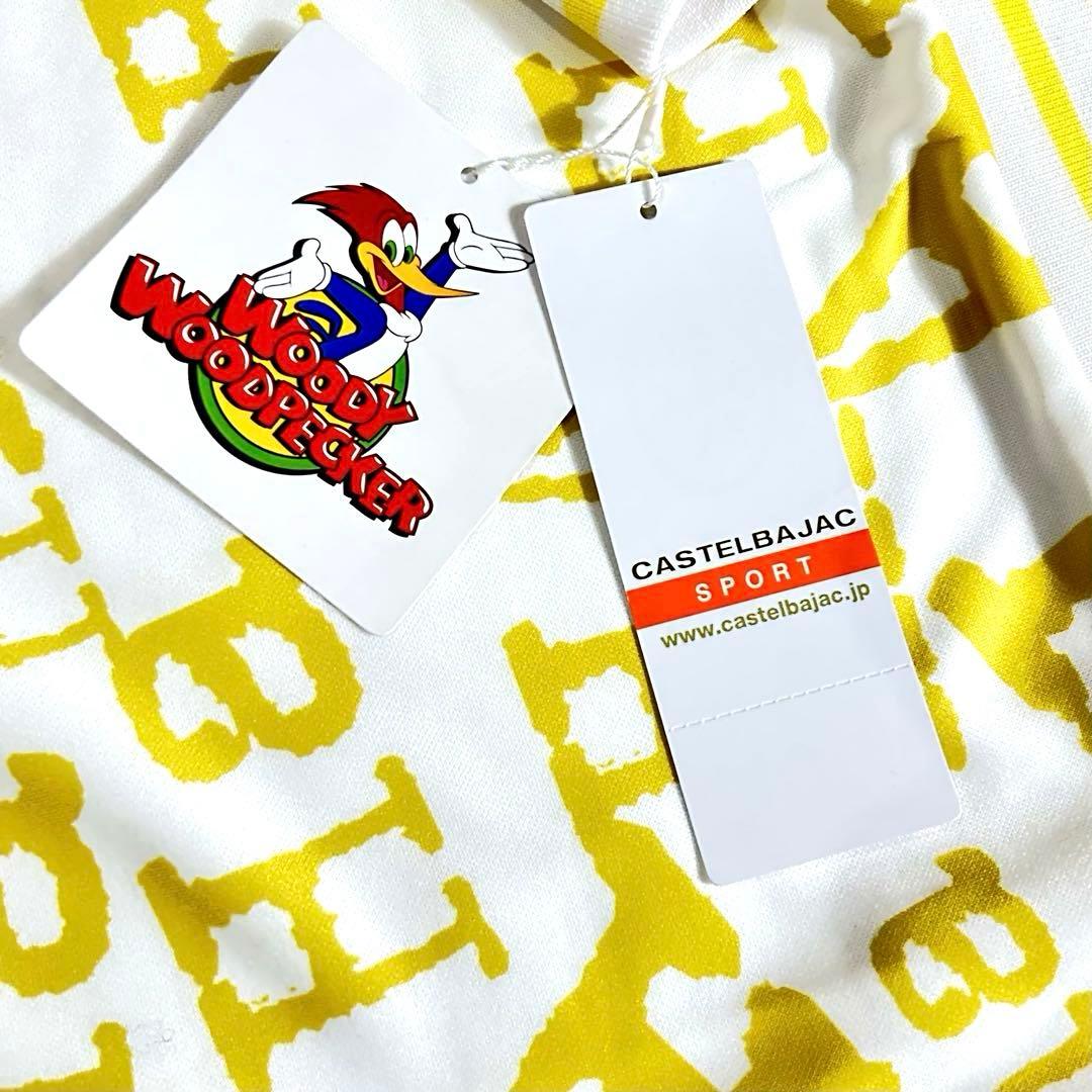 新品 CASTELBAJAC ウッドペッカー　モックネック プルオーバー