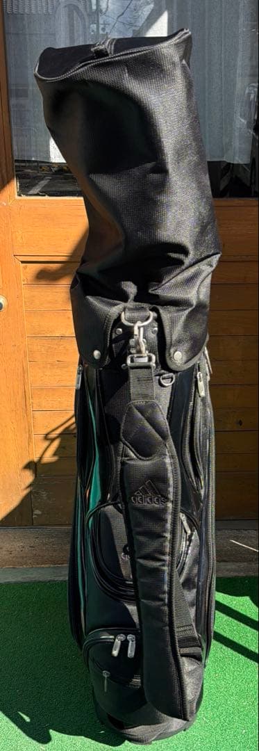 ☆中古品【adidas/アディダス/キャディーバッグ/ブラック】９型☆