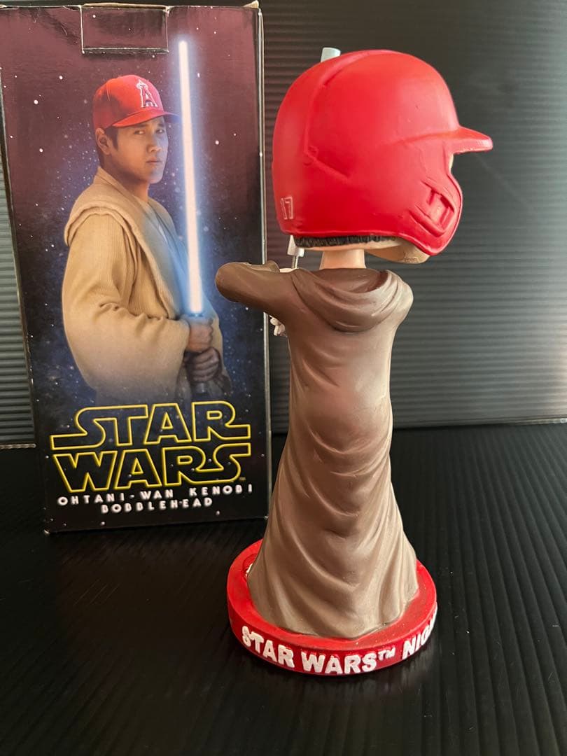 大谷翔平 ボブルヘッド スターウォーズ オオタニワンケノービ 2022.5.27
