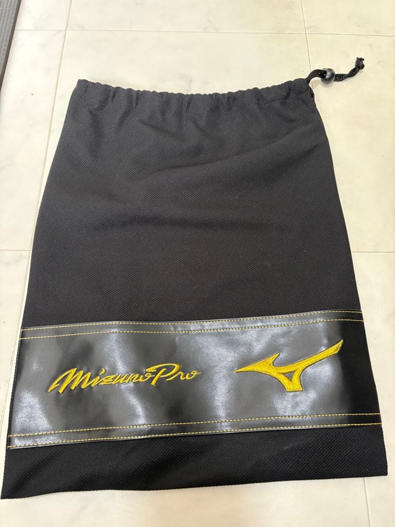 Mizuno 野球用スパイク ホワイト/ネイビー 27cm 袋付き