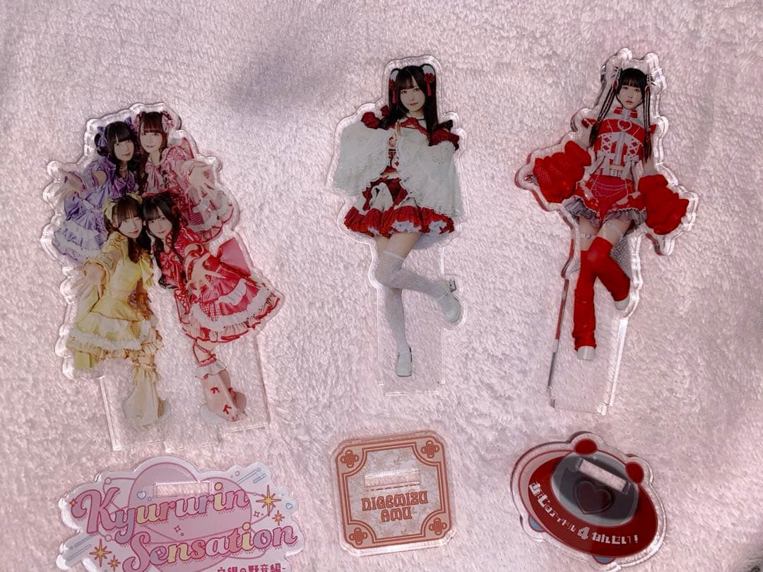 きゅるりんってしてみて 逃げ水あむ アクスタ 6個セット