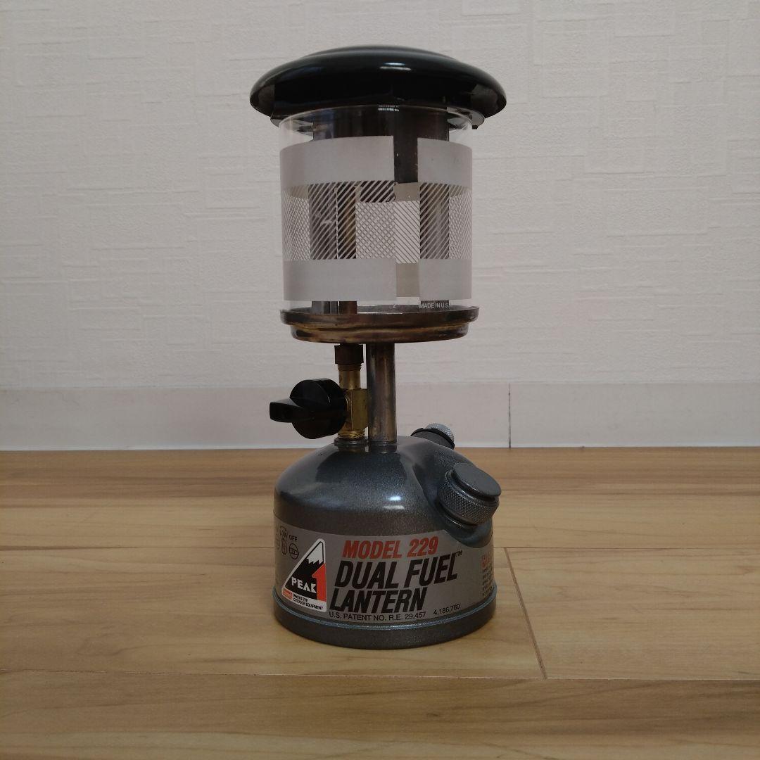 コールマン　PEAK1 MODEL 229 デュアル燃料ランタン