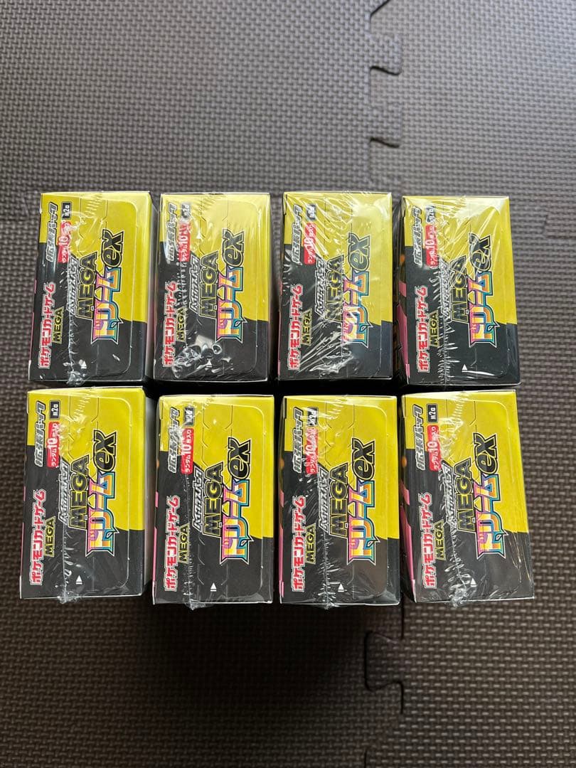 ポケモンカード メガ MEGA ドリーム ex 8BOX シュリンク付き