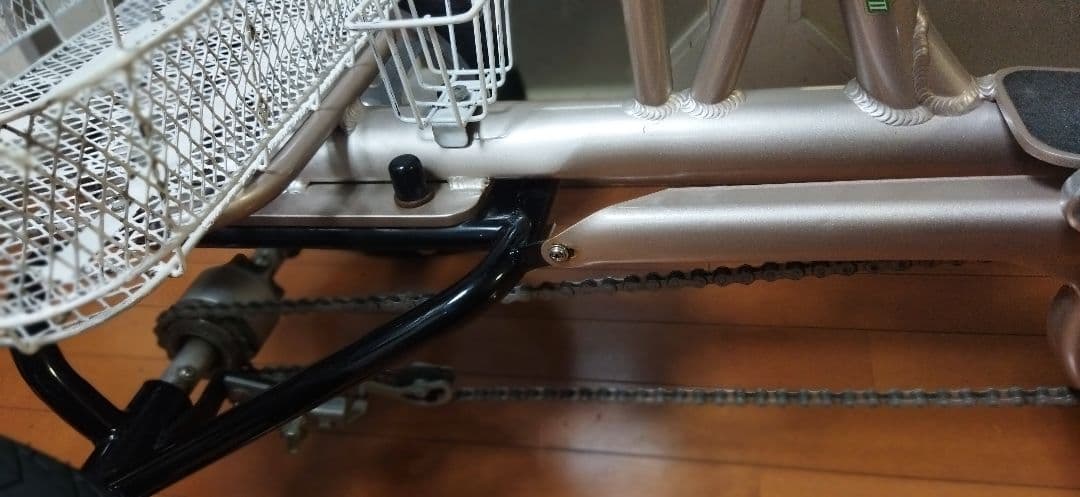 専用送料込み【ノーパンクタイヤ】四輪自転車クークル 三輪自転車