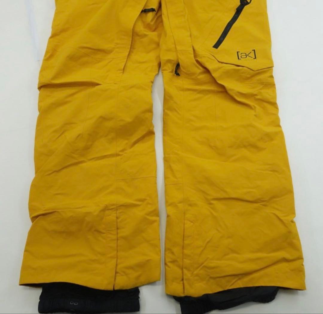 Burton [ak] GORE-TEX スノーボードパンツ イエロー　Ｌサイズ