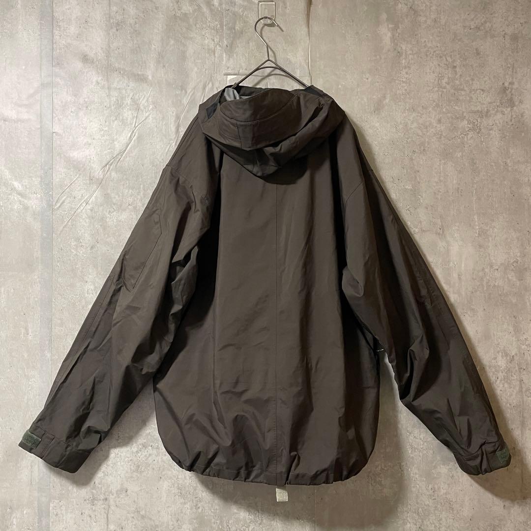 Burtonバートンスキーウェアスノーボードジャケットパーカーフード茶色ブラウン