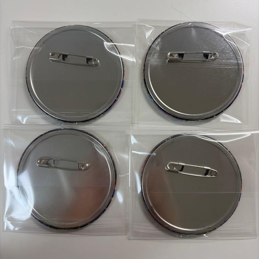 鬼滅の刃 鬼舞辻無惨 コレクション缶バッジ 4点 第4弾 ジャンプショップ 原作