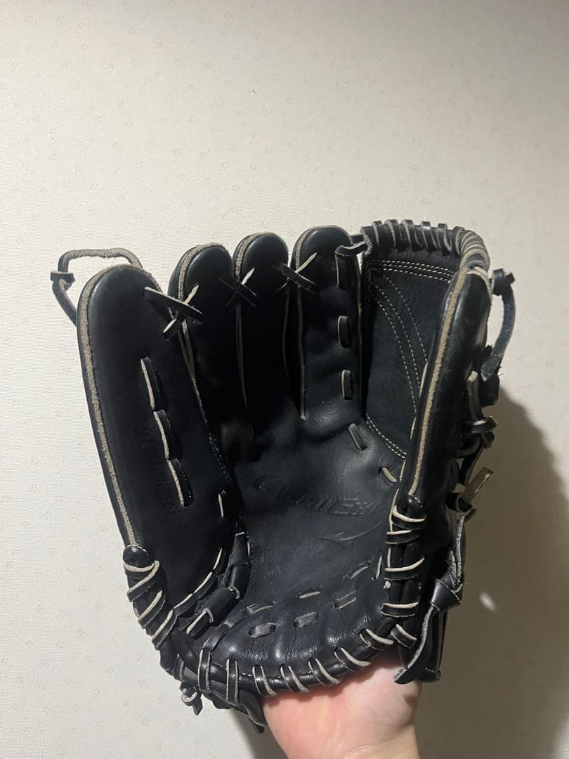 Mizuno Global Elite 軟式グローブ 黒
