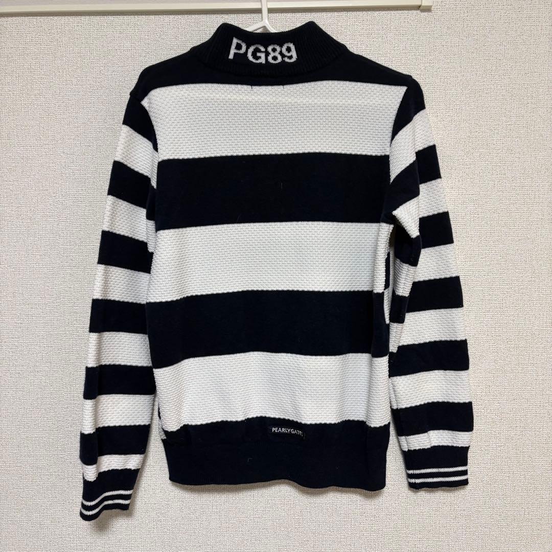 PEARLY GATES ストライプセーター サイズ0