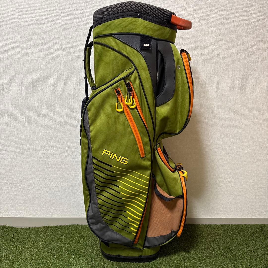 希少 PING Traverse トラバース キャディバッグ 14分割 9型