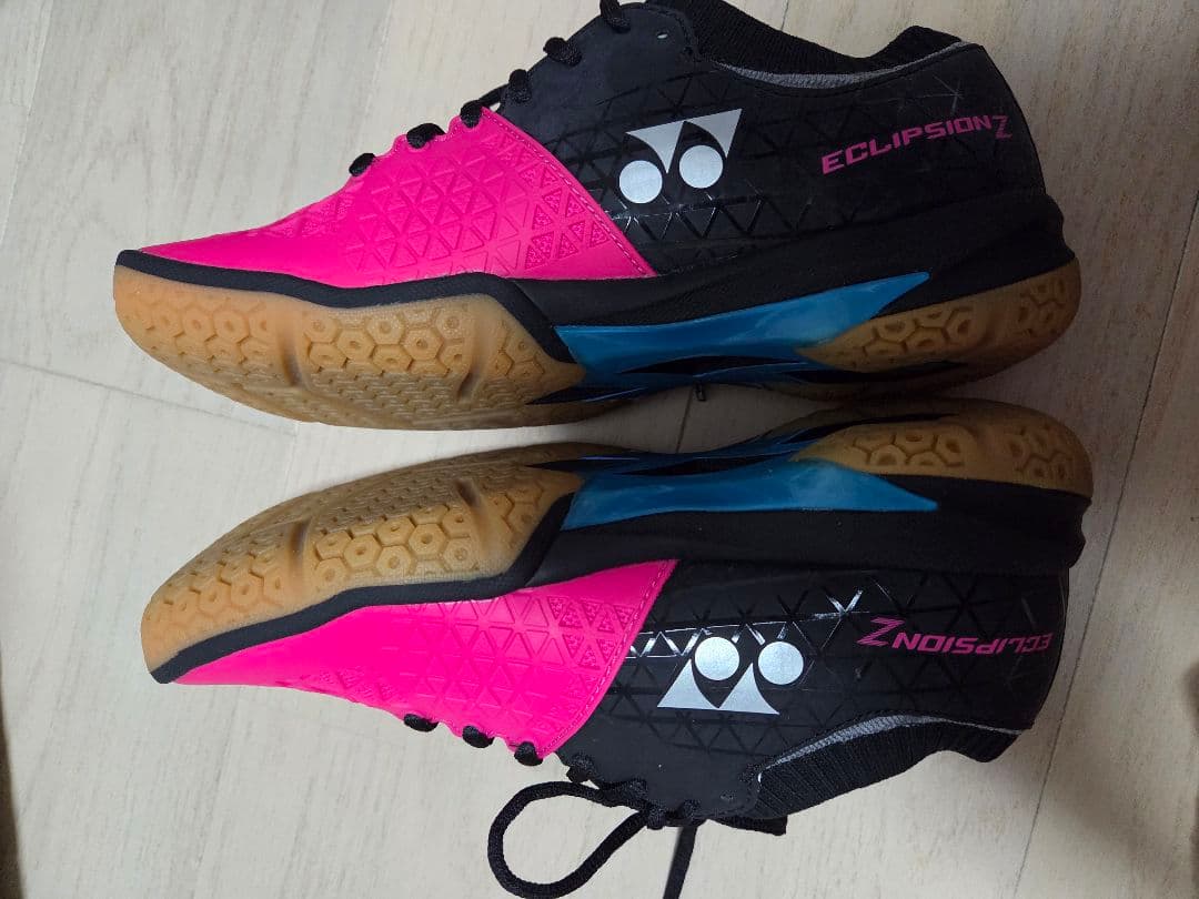 YONEX ECLIPSION Z バドミントンシューズピンク/ブラック25cm