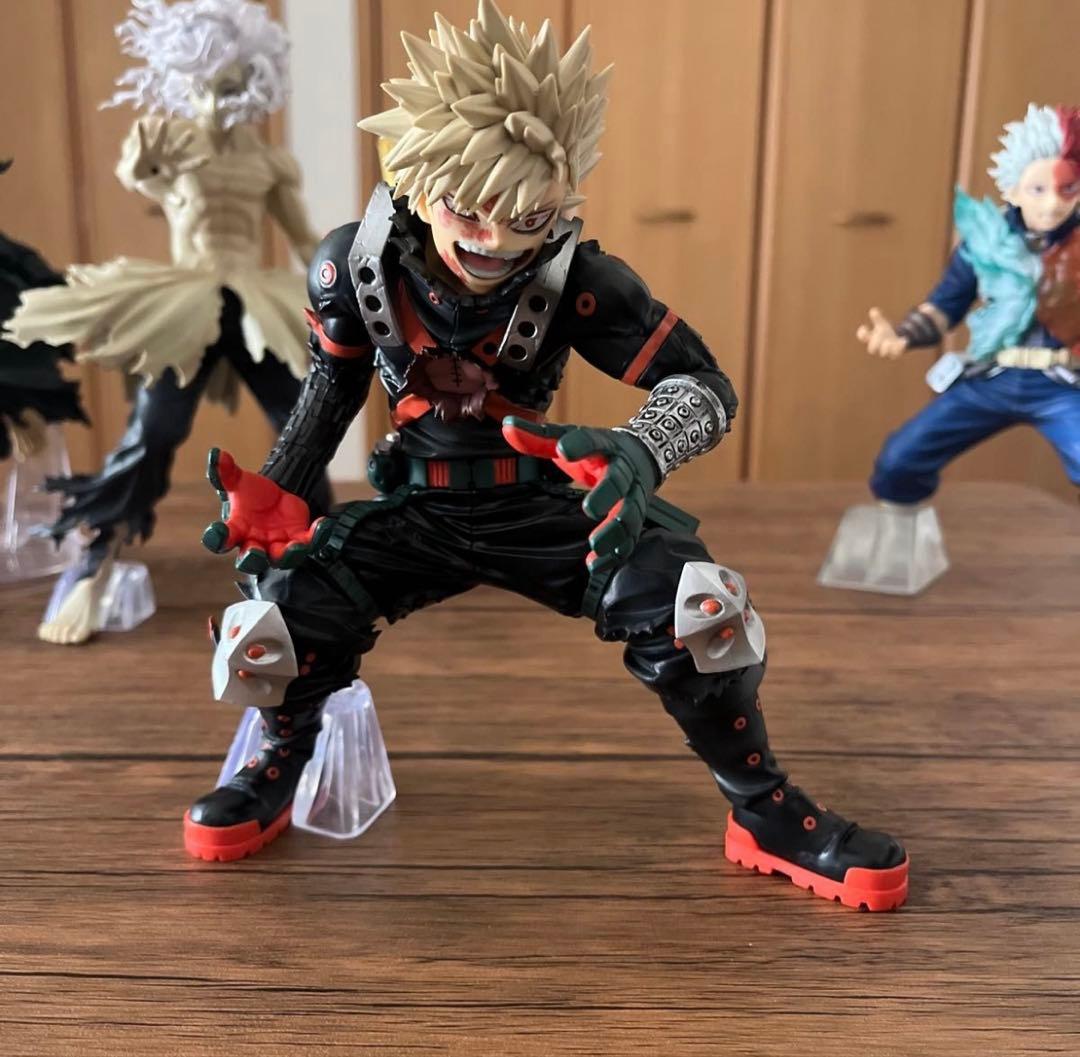 一番くじ ヒロアカ 緑谷 爆豪 轟 死柄木 オールフォーワン フィギュアセット