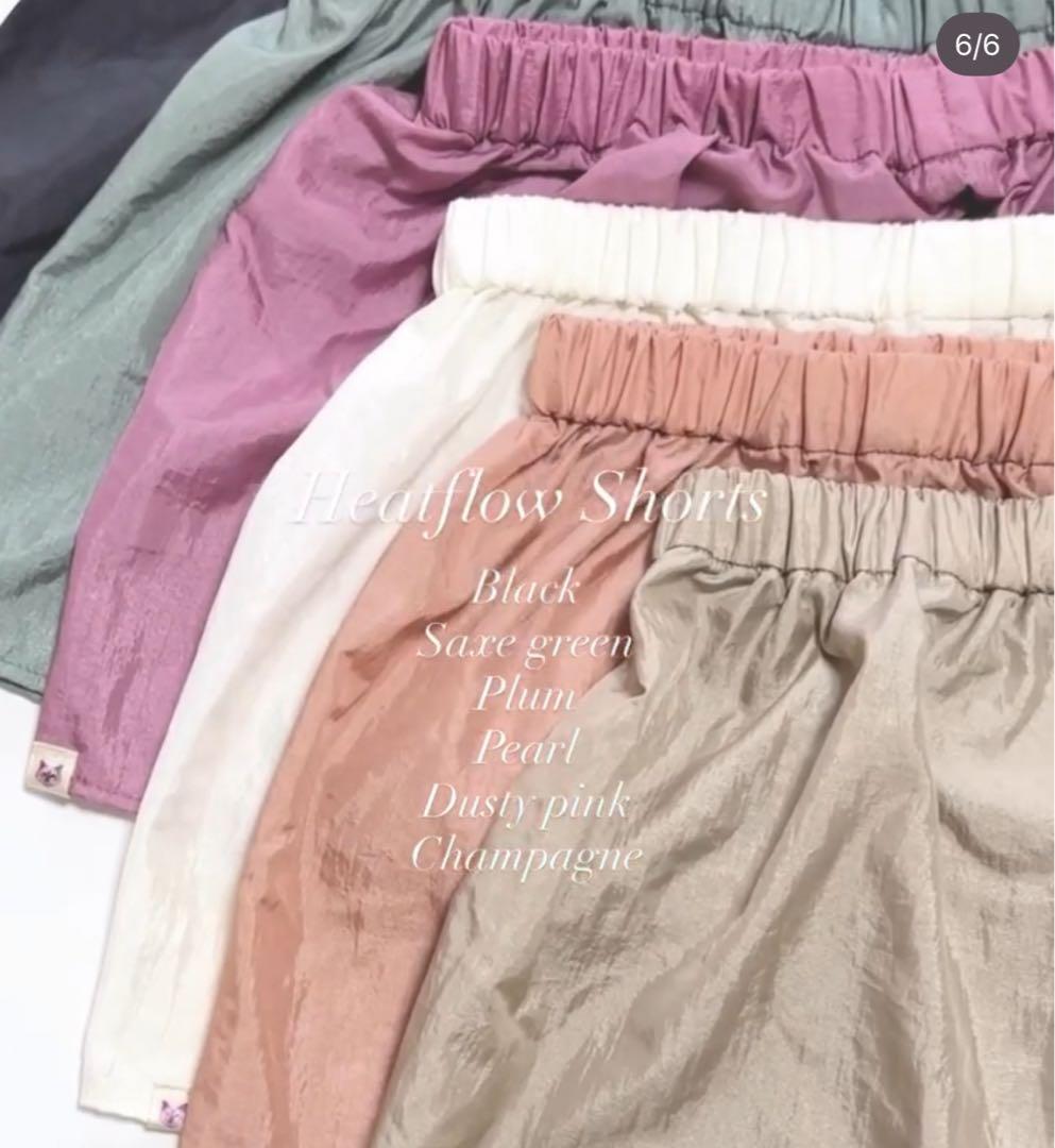 UNOA ショートパンツ Mサイズ ダスティピンク バレエ