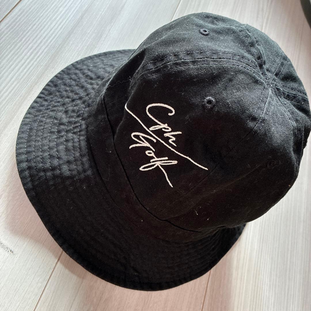 Cph/Golf 黒 バケットハット Mサイズ