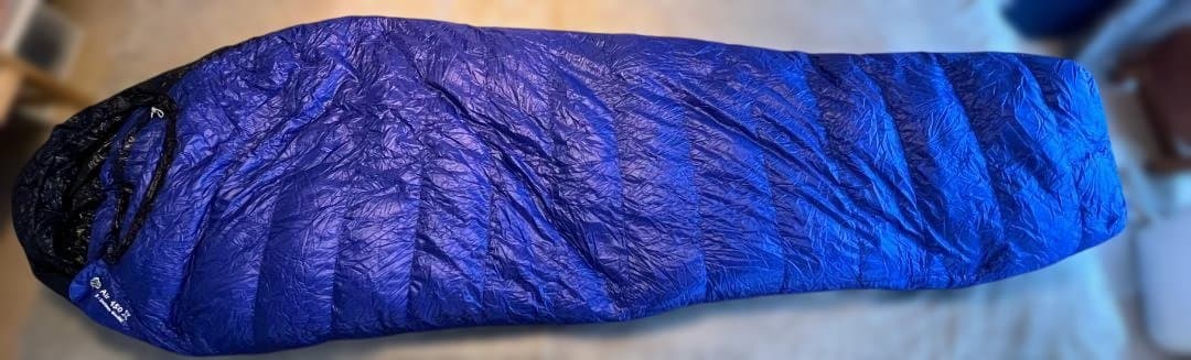 イスカ(ISUKA) 寝袋 エア450X ロイヤルブルー シュラフ