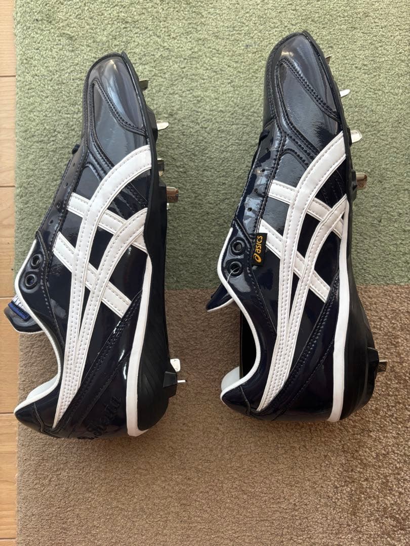 ASICS KYORITSU スパイク ネイビー/ホワイト