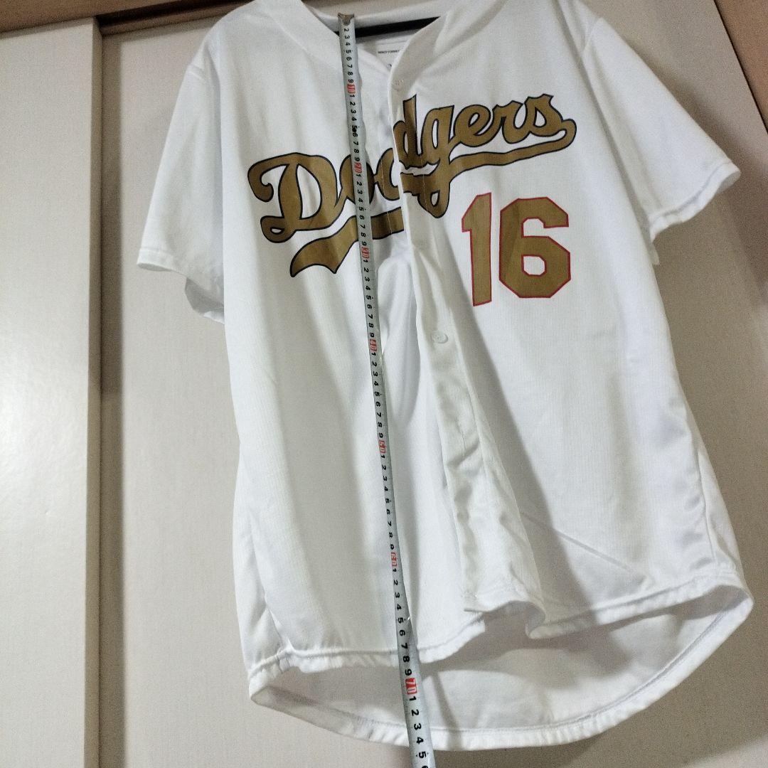 ドジャース ゴールドプレーヤージャージ 16 SMITH　Мサイズ