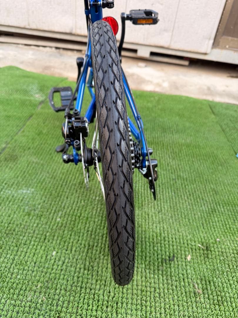 outre アウトレ 自転車 1.5輪車 ONE POINT FIVE ブルー