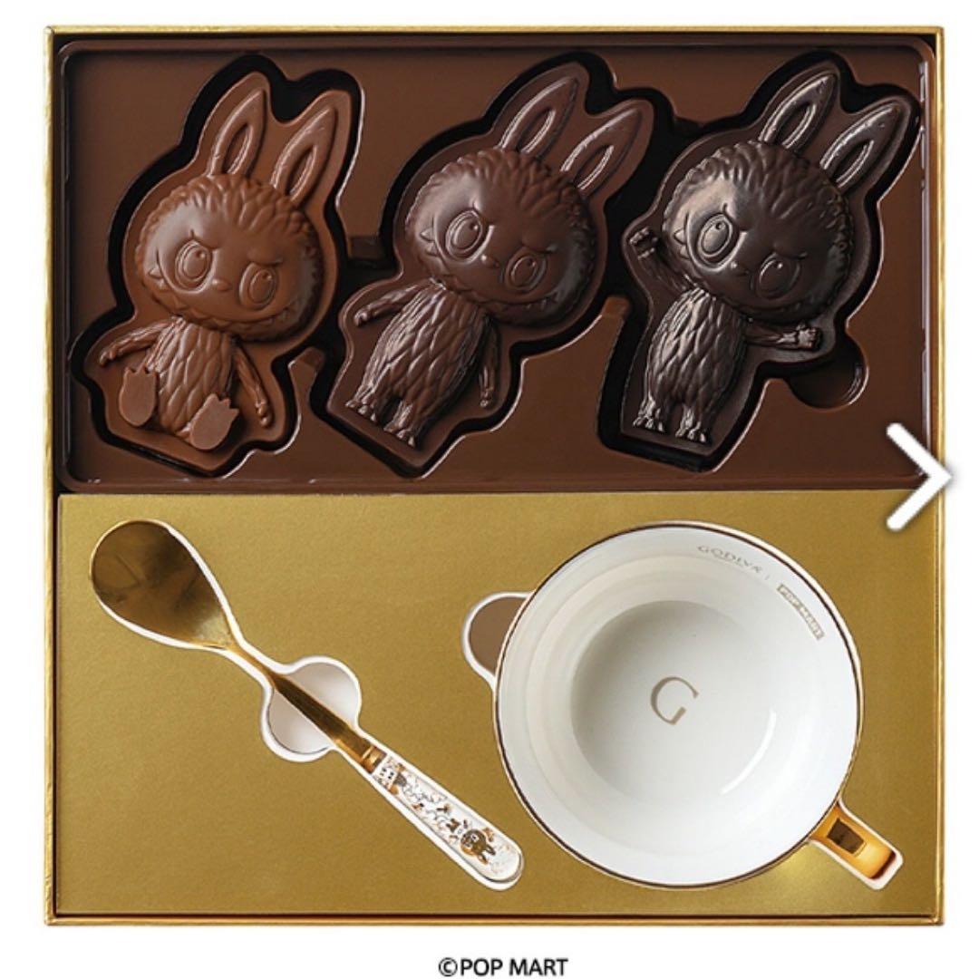GODIVA POP MART ラブブティーカップチョコレートセット