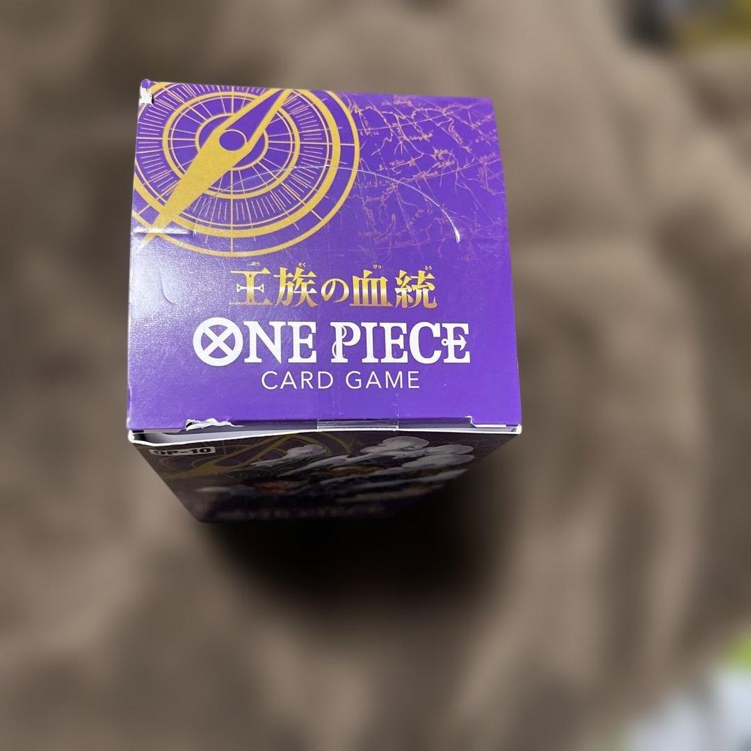 ONE PIECE CARD GAME OP-10王族の血統テープ付き未開封