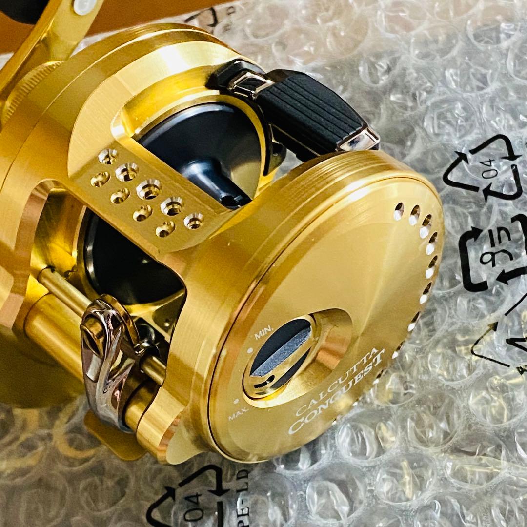【未使用】21 カルカッタ コンクエスト 200HG (右巻) シマノ